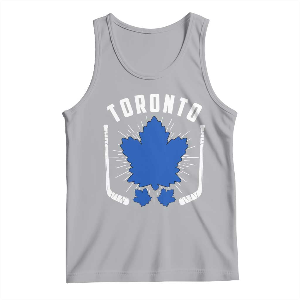 Toronto Ice Hockey Lover Tank Top Vintage Canada Gift TS12 Athletic Heather Print Your Wear