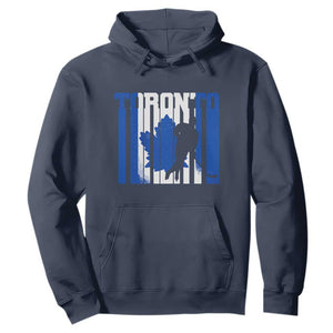 Ice Hockey Torontonian Player Hoodie Toronto Flag Gift TS12 Navy Print Your Wear