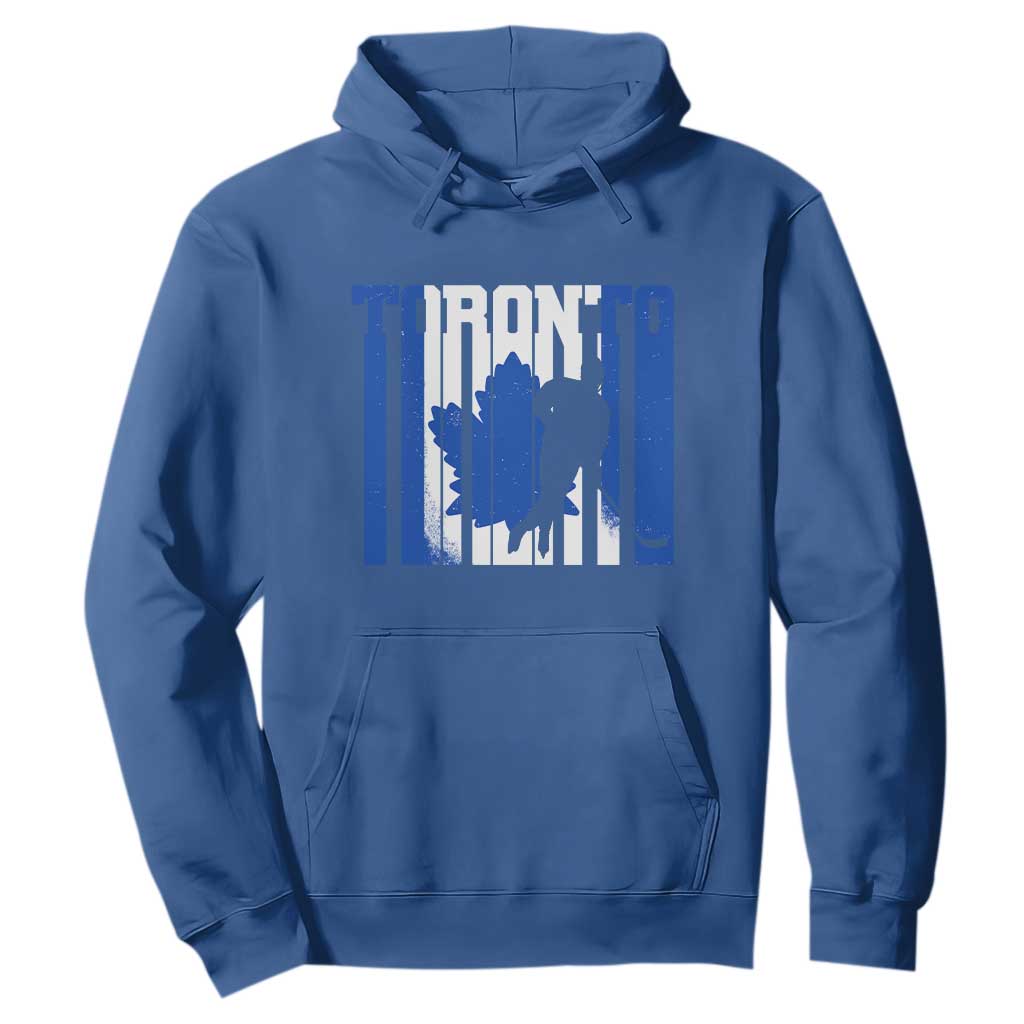 Ice Hockey Torontonian Player Hoodie Toronto Flag Gift TS12 Royal Blue Print Your Wear