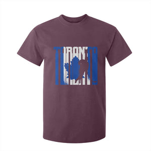 Ice Hockey Torontonian Player T Shirt For Kid Toronto Flag Gift TS12 Maroon Print Your Wear