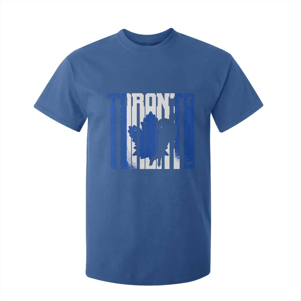 Ice Hockey Torontonian Player T Shirt For Kid Toronto Flag Gift TS12 Royal Blue Print Your Wear