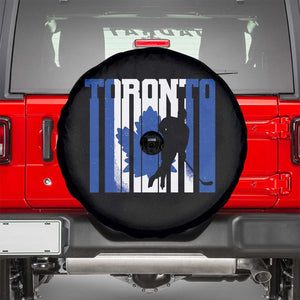 Ice Hockey Torontonian Player Spare Tire Cover Toronto Flag Gift TS12 Black Print Your Wear