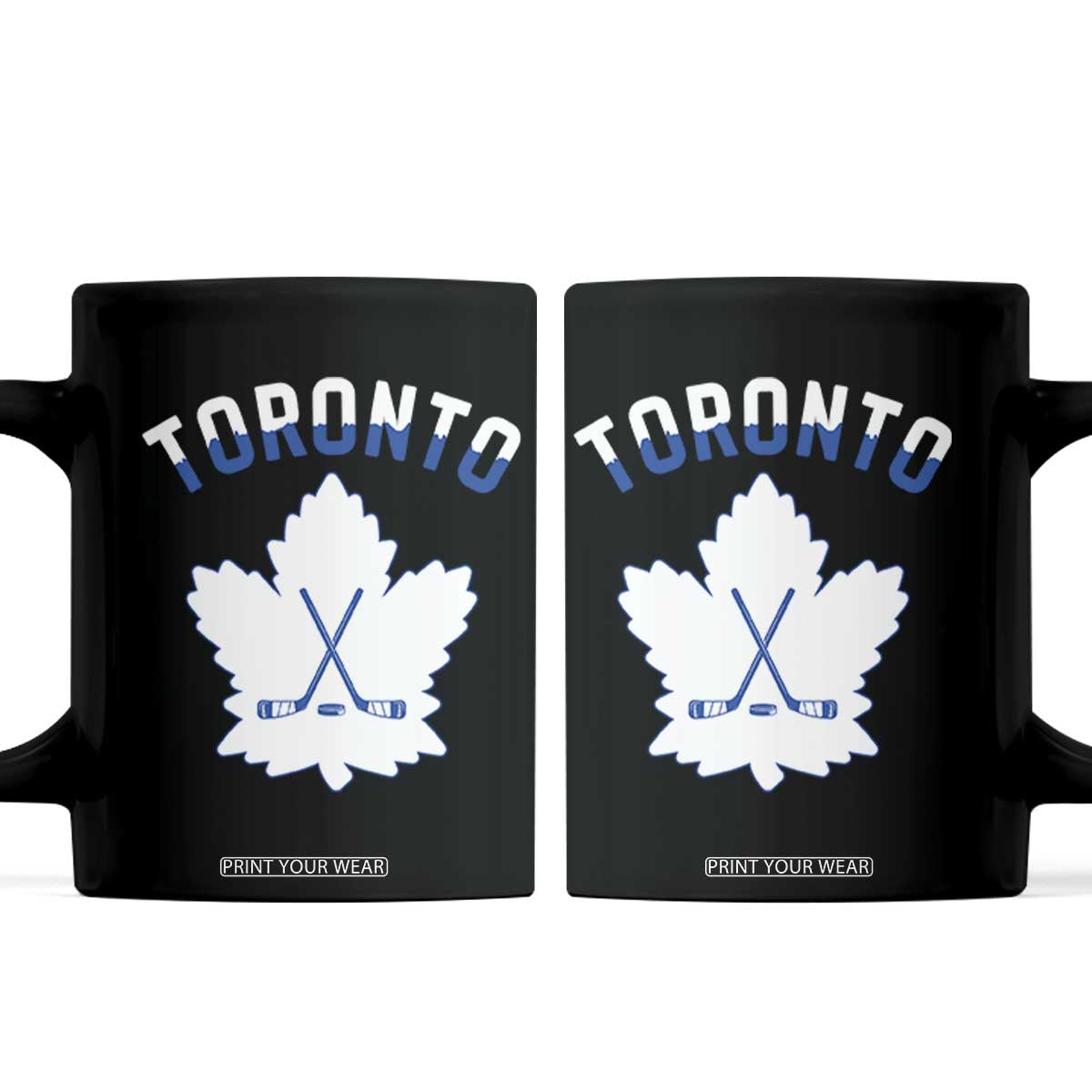 Toronto Ice Hockey Lover Coffee Mug Gift For Torontonian TS12 Black Print Your Wear