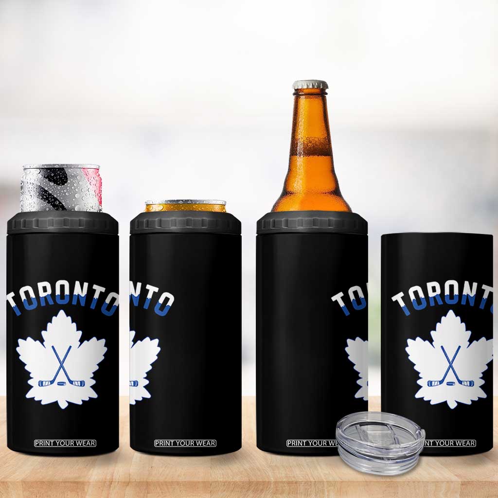 Toronto Ice Hockey Lover 4 in 1 Can Cooler Tumbler Gift For Torontonian TS12 Print Your Wear