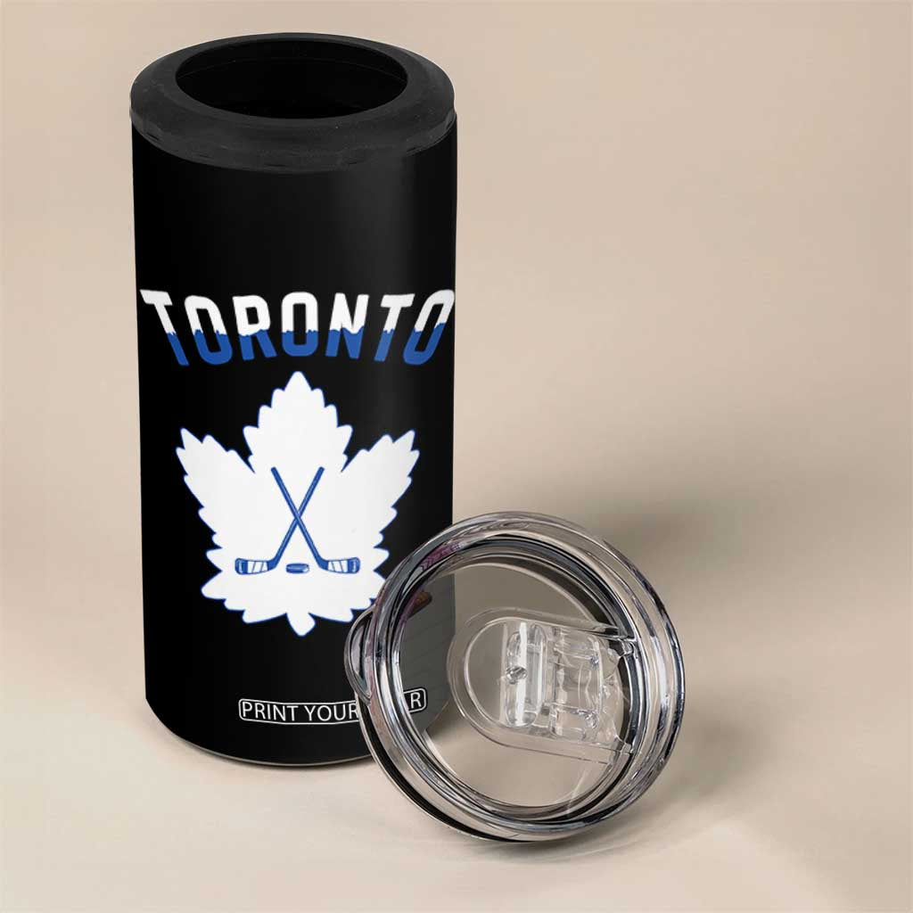 Toronto Ice Hockey Lover 4 in 1 Can Cooler Tumbler Gift For Torontonian TS12 Print Your Wear