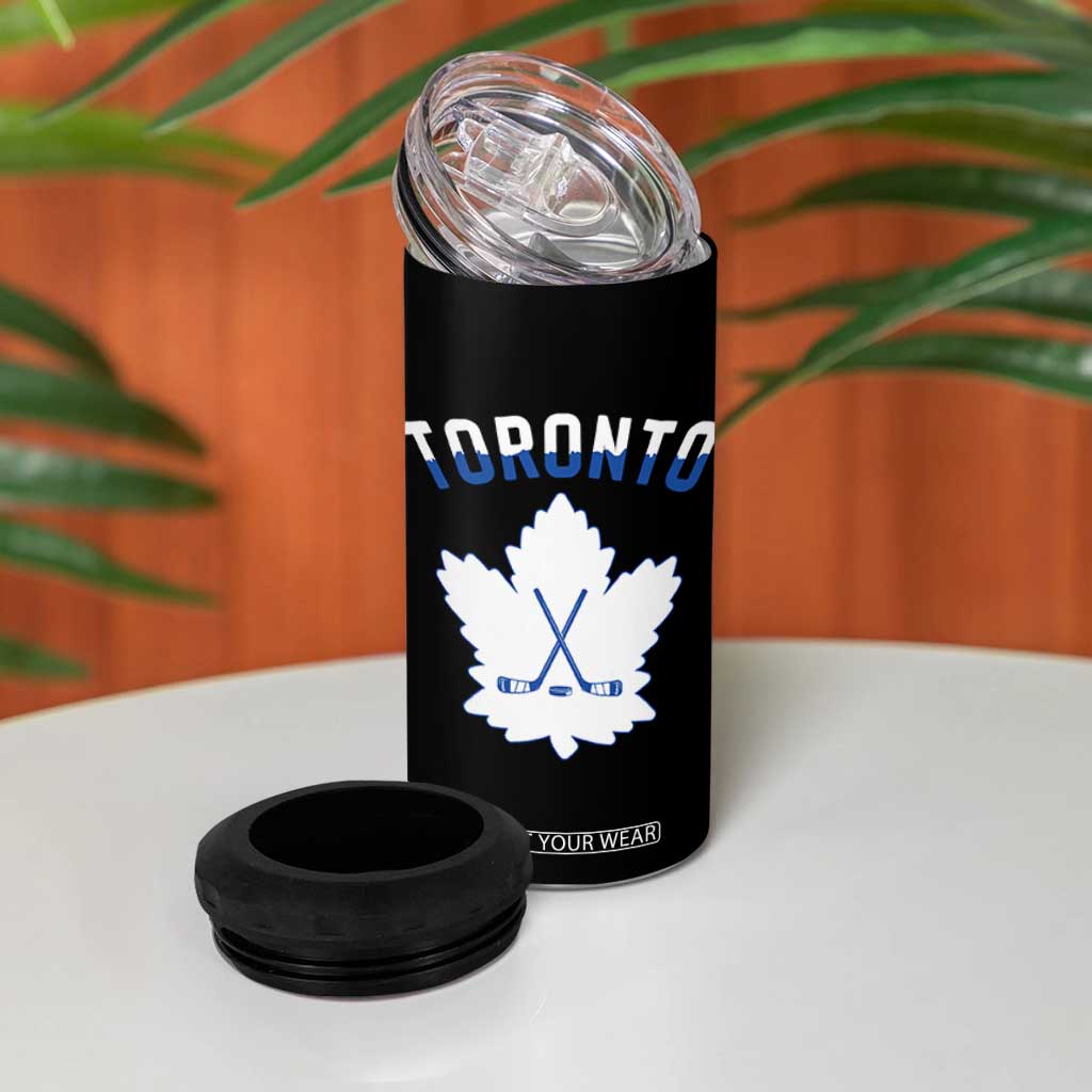 Toronto Ice Hockey Lover 4 in 1 Can Cooler Tumbler Gift For Torontonian TS12 Print Your Wear