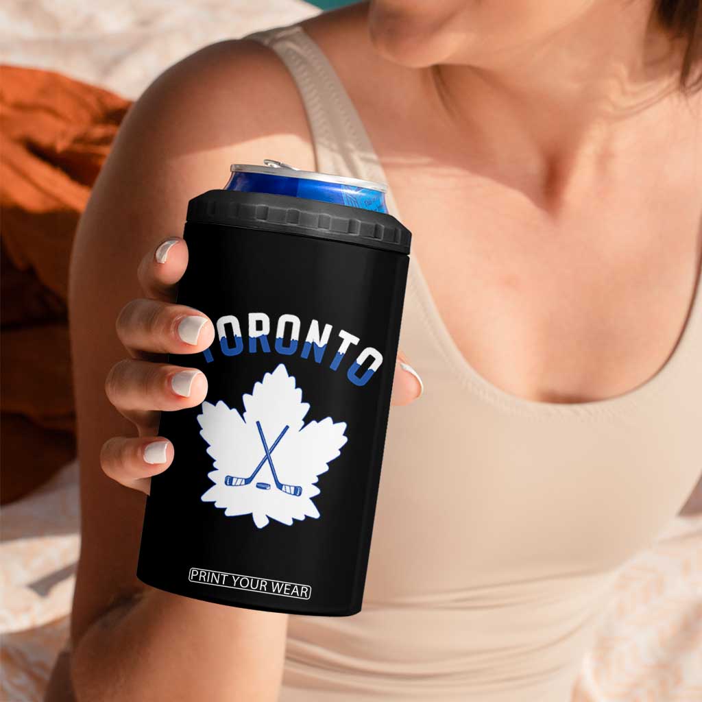Toronto Ice Hockey Lover 4 in 1 Can Cooler Tumbler Gift For Torontonian TS12 Print Your Wear