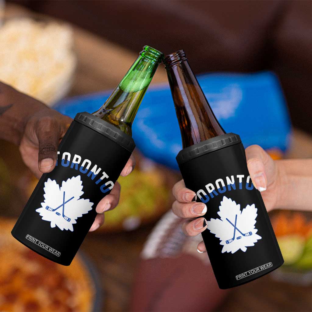 Toronto Ice Hockey Lover 4 in 1 Can Cooler Tumbler Gift For Torontonian TS12 Print Your Wear