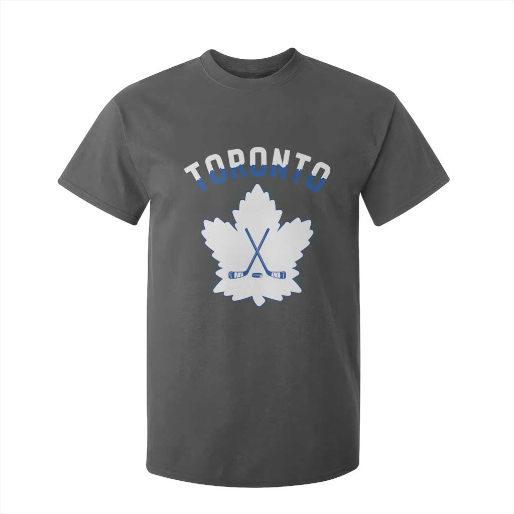 Toronto Ice Hockey Lover T Shirt For Kid Gift For Torontonian TS12 Dark Heather Print Your Wear