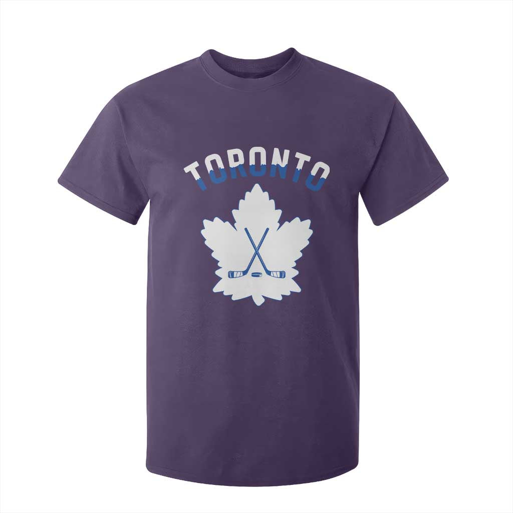 Toronto Ice Hockey Lover T Shirt For Kid Gift For Torontonian TS12 Purple Print Your Wear