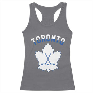 Toronto Ice Hockey Lover Racerback Tank Top Gift For Torontonian TS12 Charcoal Print Your Wear
