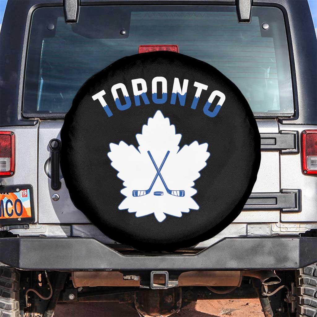 Toronto Ice Hockey Lover Spare Tire Cover Gift For Torontonian TS12 No hole Black Print Your Wear