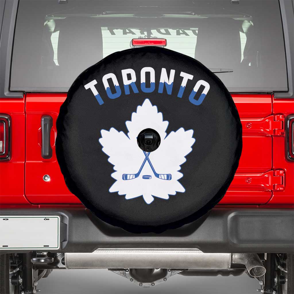 Toronto Ice Hockey Lover Spare Tire Cover Gift For Torontonian TS12 Black Print Your Wear