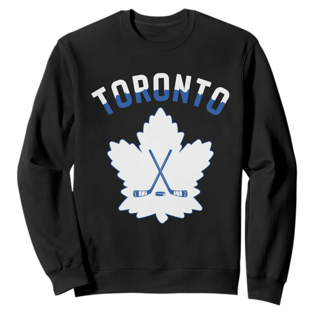 Toronto Ice Hockey Lover Sweatshirt Gift For Torontonian TS12 Black Print Your Wear