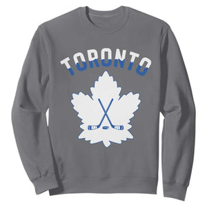 Toronto Ice Hockey Lover Sweatshirt Gift For Torontonian TS12 Charcoal Print Your Wear