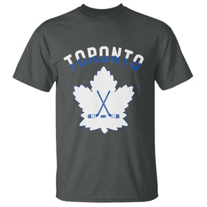 Toronto Ice Hockey Lover T Shirt Gift For Torontonian TS12 Dark Heather Print Your Wear