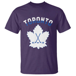 Toronto Ice Hockey Lover T Shirt Gift For Torontonian TS12 Purple Print Your Wear