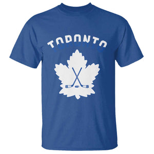 Toronto Ice Hockey Lover T Shirt Gift For Torontonian TS12 Royal Blue Print Your Wear