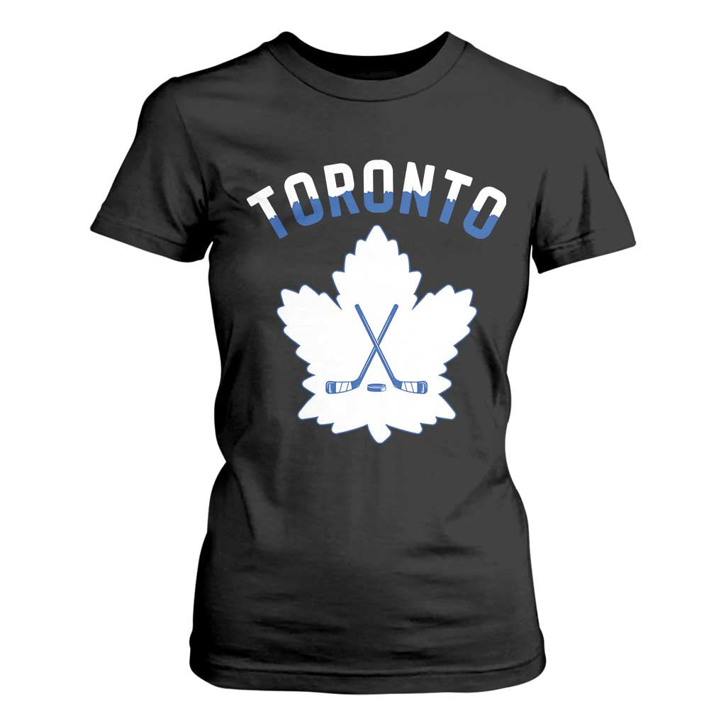 Toronto Ice Hockey Lover T Shirt For Women Gift For Torontonian TS12 Black Print Your Wear