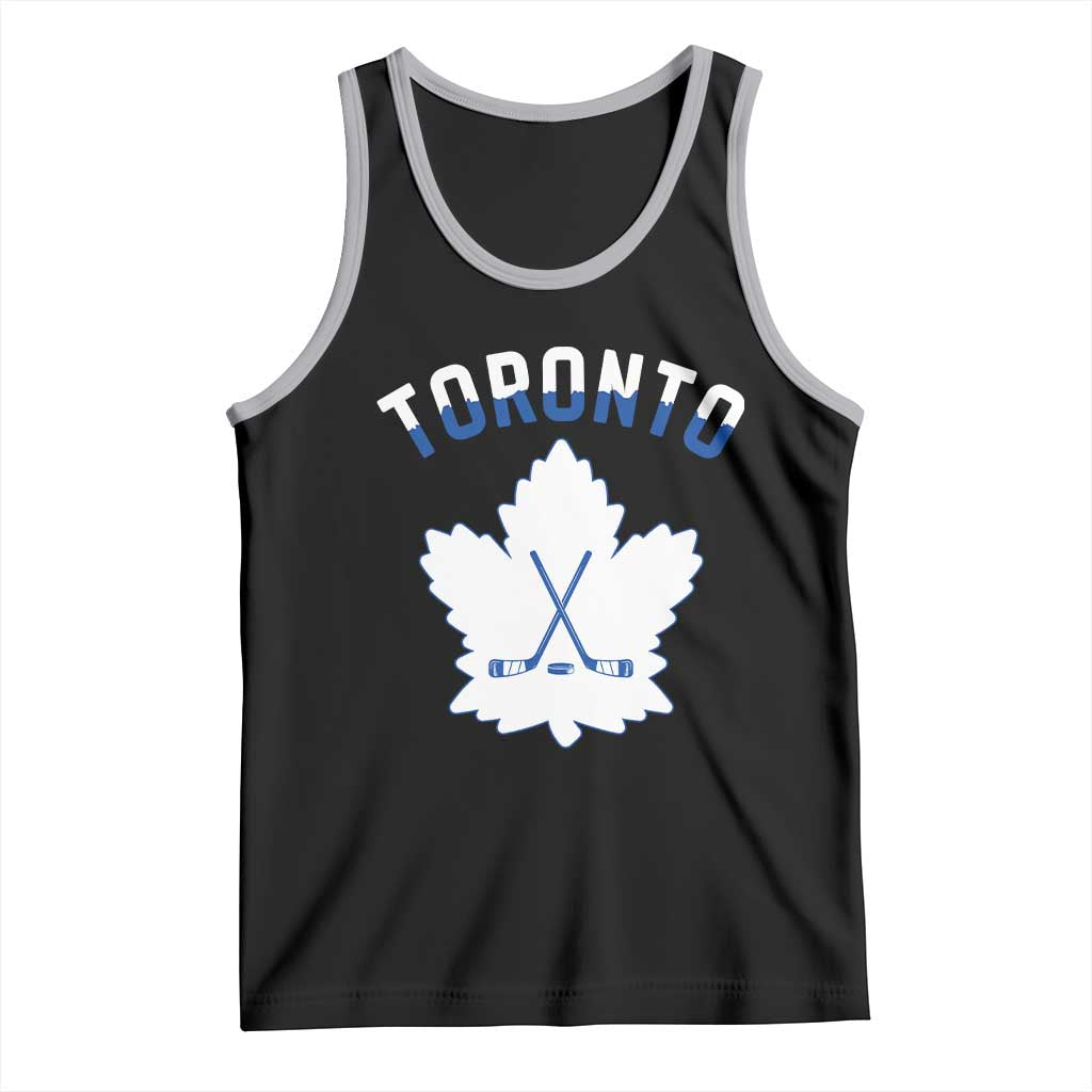 Toronto Ice Hockey Lover Tank Top Gift For Torontonian TS12 Black Athletic Heather Print Your Wear