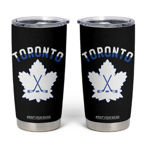 Toronto Ice Hockey Lover Tumbler Cup Gift For Torontonian TS12 Black Print Your Wear