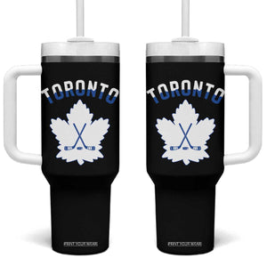 Toronto Ice Hockey Lover Tumbler With Handle Gift For Torontonian TS12 One Size: 40 oz Black Print Your Wear