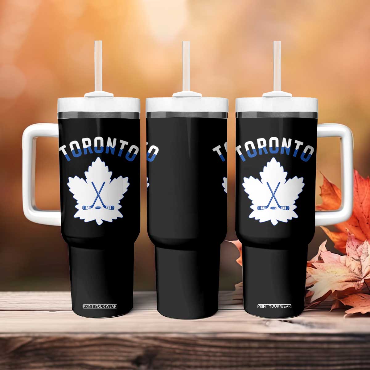 Toronto Ice Hockey Lover Tumbler With Handle Gift For Torontonian TS12 Print Your Wear