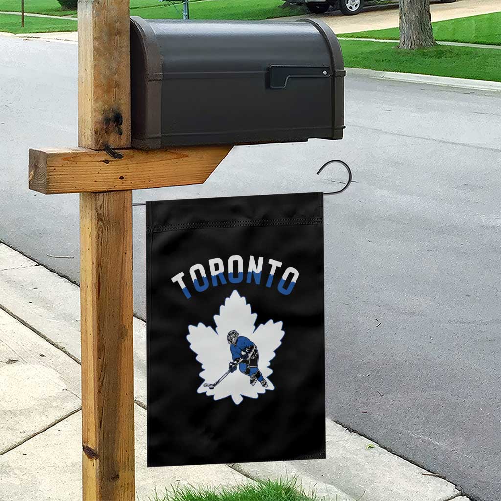 Toronto Ice Hockey Player Garden Flag Canadian Winter Sport TS12 Print Your Wear