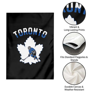 Toronto Ice Hockey Player Garden Flag Canadian Winter Sport TS12 Print Your Wear