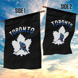 Toronto Ice Hockey Player Garden Flag Canadian Winter Sport TS12 Print Your Wear
