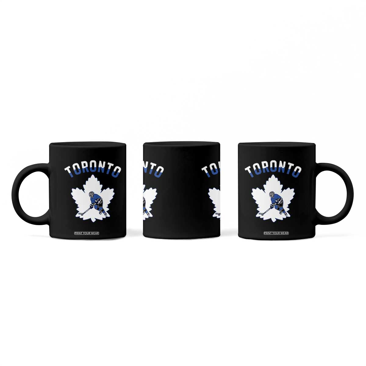 Toronto Ice Hockey Player Coffee Mug Canadian Winter Sport TS12 Print Your Wear