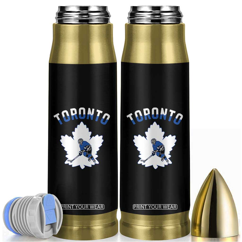 Toronto Ice Hockey Player Bullet Tumbler Canadian Winter Sport TS12 Black Print Your Wear