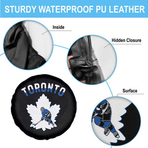 Toronto Ice Hockey Player Spare Tire Cover Canadian Winter Sport TS12 Print Your Wear
