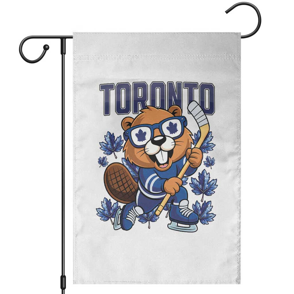 Toronto Ice Hockey Beaver Garden Flag Canadian Pride Gift TS12 White Print Your Wear