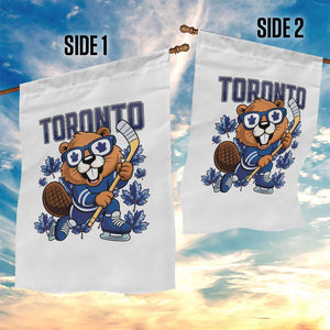 Toronto Ice Hockey Beaver Garden Flag Canadian Pride Gift TS12 Print Your Wear