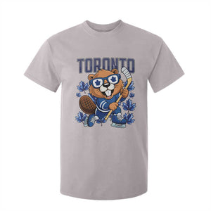 Toronto Ice Hockey Beaver T Shirt For Kid Canadian Pride Gift TS12 Ice Gray Print Your Wear