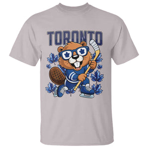 Toronto Ice Hockey Beaver T Shirt Canadian Pride Gift TS12 Ice Gray Print Your Wear