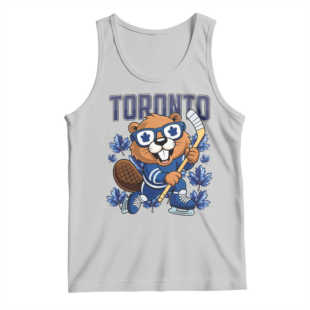 Toronto Ice Hockey Beaver Tank Top Canadian Pride Gift TS12 Ash Print Your Wear