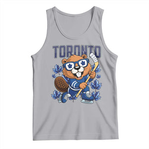 Toronto Ice Hockey Beaver Tank Top Canadian Pride Gift TS12 Athletic Heather Print Your Wear