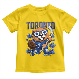 Toronto Ice Hockey Beaver Toddler T Shirt Canadian Pride Gift TS12 Daisy Print Your Wear