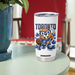 Toronto Ice Hockey Beaver Tumbler Cup Canadian Pride Gift TS12 Print Your Wear