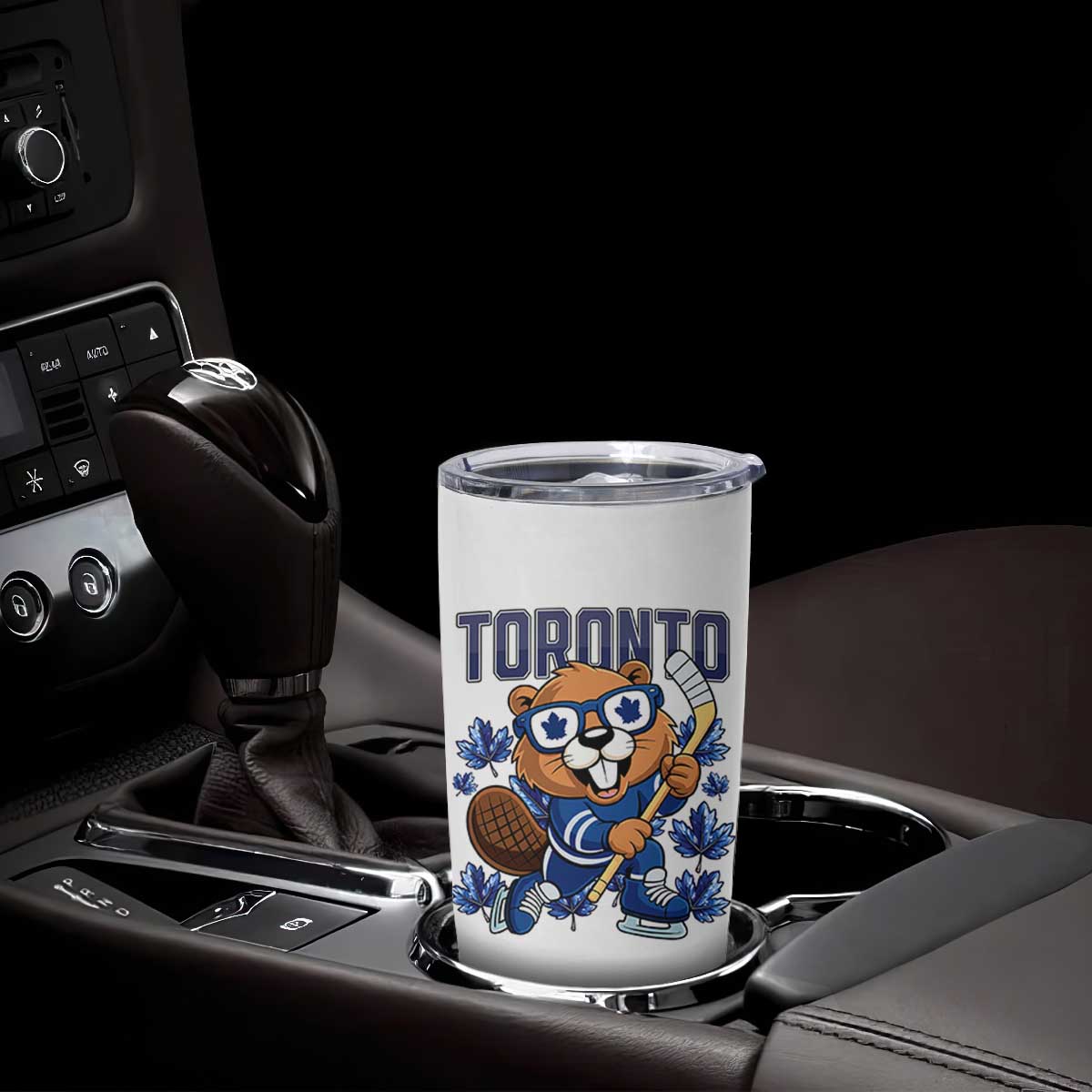 Toronto Ice Hockey Beaver Tumbler Cup Canadian Pride Gift TS12 Print Your Wear
