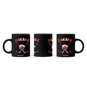 Canada Hockey Fan Ice Hockey Gear Red White Gift Coffee Mug TS12 Print Your Wear
