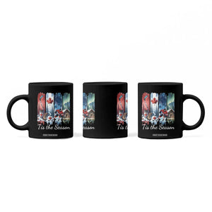 Christmas Canada Ice Hockey Lover Coffee Mug Tis The Season TS12 Print Your Wear