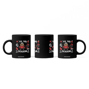 Canadian Ice Hockey Beaver Coffee Mug Tis The Season Holiday Gift TS12 Print Your Wear