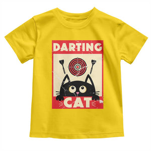 Black Cat Dart Thrower Toddler T Shirt Cat Lover Dartist Gift TS12 Daisy Print Your Wear