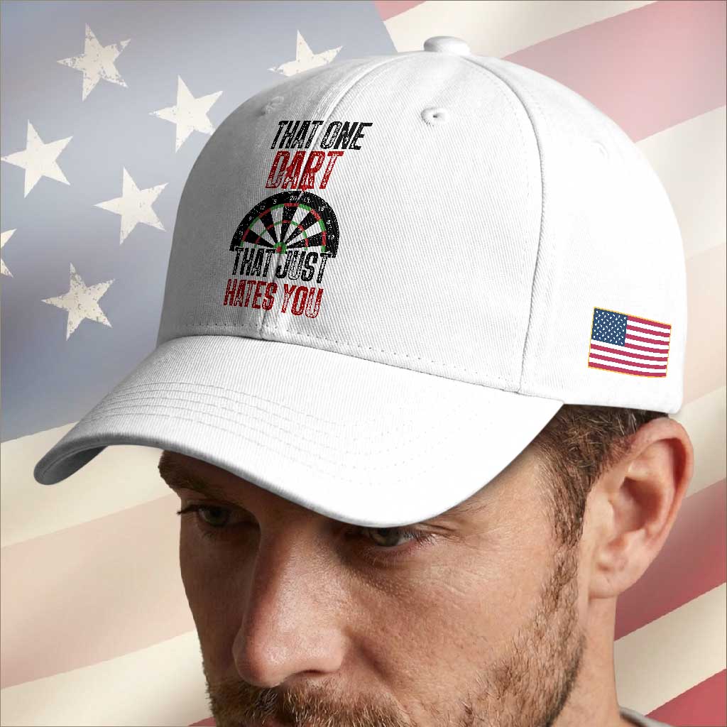 That One Dart That Just Hates You Baseball Cap Funny Dartist Gift TS12 Print Your Wear
