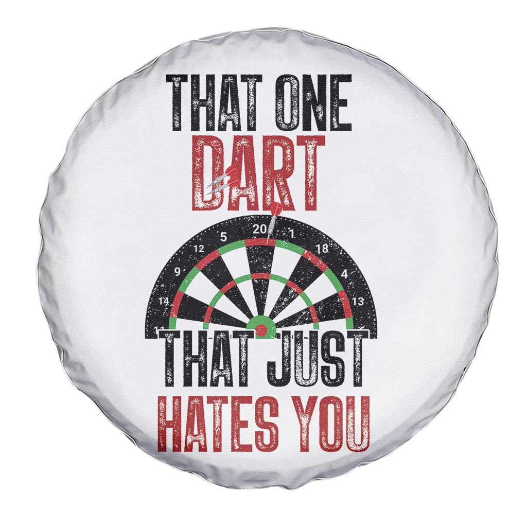 That One Dart That Just Hates You Spare Tire Cover Funny Dartist Gift TS12 Print Your Wear