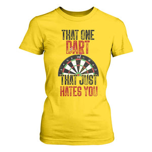 That One Dart That Just Hates You T Shirt For Women Funny Dartist Gift TS12 Daisy Print Your Wear