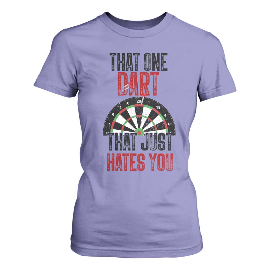 That One Dart That Just Hates You T Shirt For Women Funny Dartist Gift TS12 Violet Print Your Wear